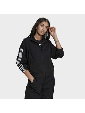 Adidas 3D TREFOIL TRACK TOP - Training jacket - black